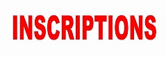 Inscriptions flash